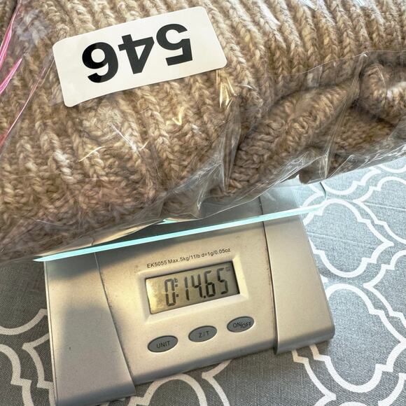 Michael Kors Turtleneck Sweater Women’s Large Tan Winter Warm Old Money Soft - Picture 13 of 13